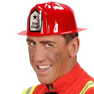 NET TOYS Casque Pompier déguisement pour Adultes Rouge Couvre-Chef Unisexe Sapeur Pompier Exactement ce qu'il Faut Carnaval & soirée à thème - Publicité
