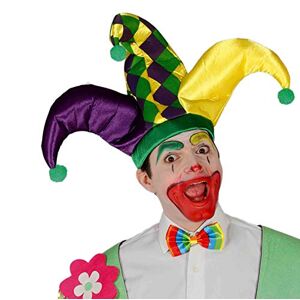 Fiestas GUiRCA Guirca 13166 Chapeau Clown Joker Giullare Multicolore Adulte - Publicité