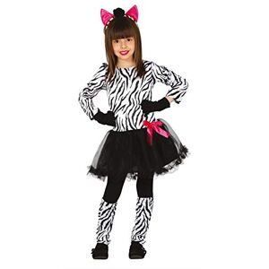 Fiestas GUiRCA Guirca 83229 Zebra Déguisement pour enfant Blanc/noir 5-6 ans - Publicité