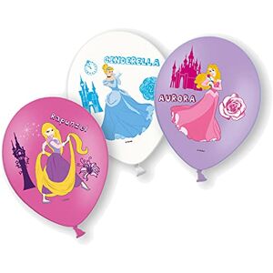 amscan 999236 999236-6 Ballons Latex Princesse Diamètre 27,5 cm Décoration Ballon Anniversaire Fête à thème Multicolore - Publicité