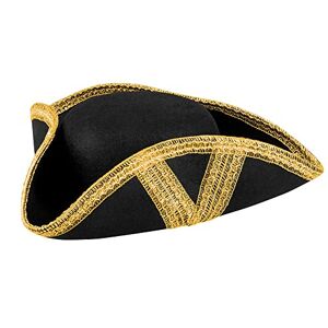 Boland 04039 Chapeau de corsaire Royal Fortune, Noir, Taille unique - Publicité