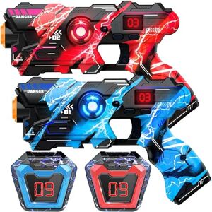 FORHISHER Pistolet Laser Game Enfant, Jeu de Pistolet Laser avec