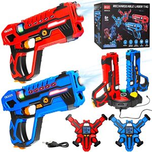 FORHISHER Pistolet Laser Game Enfant Lasertag avec Vilet 4 Poueurs Jeu Laser  Tag Game Enfants Adultes Indoor Outdoor Jouets,Family Group Jouets Chrismas  Cadeau Garçons Filles 6 7 8 9 10 11 12+ Ans : : Jeux et Jouets