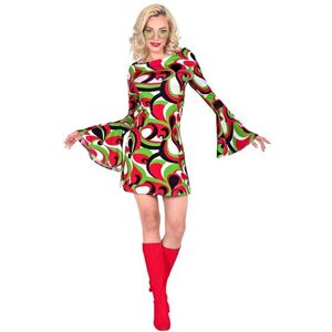 Non communiqué déguisement seventies robe rouge groovy femme - xl - rouge - widmann 048754 Rouge - Publicité