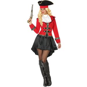 Atosa Déguisement Capitaine Pirate - Femme Taille : XL - 42/44 Multicolore - Publicité