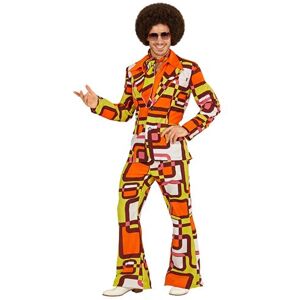 Non communiqué Déguisement Seventies Costume Tubes Homme L Multicolore 008963 W Widmann Milano Party Fashion L - 008963 W WIDMANN MILANO Party Fashion Multicolore - Publicité