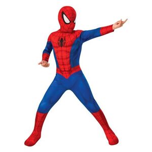 Déguisement classique enfant Rubie's France Ultimate Spider-Man Jaune Taille M Rouge - Publicité