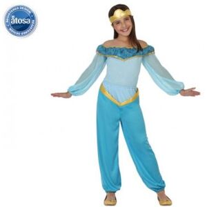 Atosa Deguisement De Princesse Arabe Jasmine Bleue Enfant - Bleu - T-1 bleue - Publicité