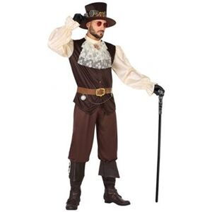 Atosa Déguisement homme steampunk M/L - Déguisements et fêtes Marron - Publicité