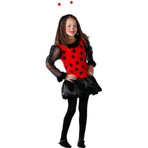 buttinette Robe coccinelle pour enfants rouge - Publicité