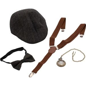 buttinette Kit d&apos;accessoires ann&eacute;es 20 marron - Publicité