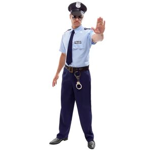 buttinette D&eacute;guisement policier, bleu/bleu clair bleu - Publicité