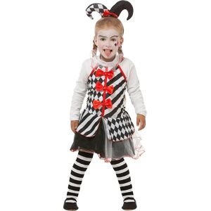 buttinette Costume de pierrot pour enfants, noir/blanc noir - Publicité