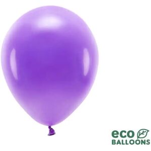 Party Deco Lot de 100 Ballons de Baudruche Biodegradable Violets