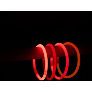 PARTY PRO Bracelet Fluo Rouge - Lot de 100