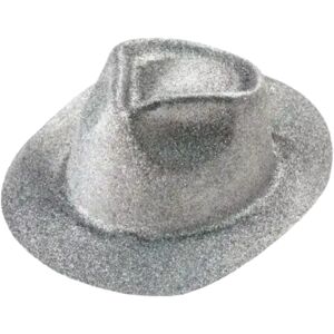 PARTY PRO Chapeau Borsalino Paillette Argent