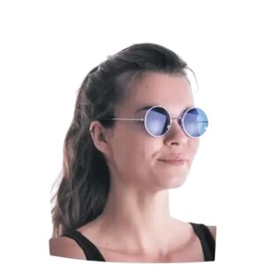 Party Pro Lunettes Hippy Bleues