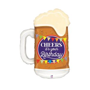 Grabo Ballon Mug Biere Birthday 86cm