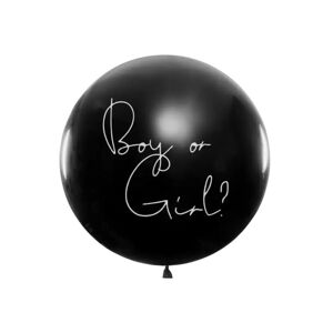 Party Deco Ballon confettis Gender Reveal Girl - Publicité