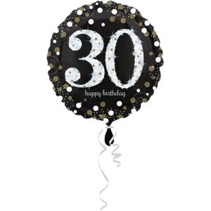 Amscan Ballon Anniversaire rond 30 ans argent - Publicité