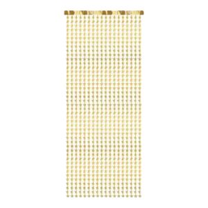 Party Deco Rideau etoile en Or - 100x245cm