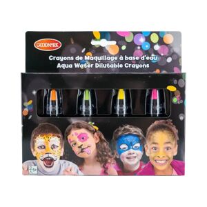 Crayons Fluo a Tordre - 4 Couleurs