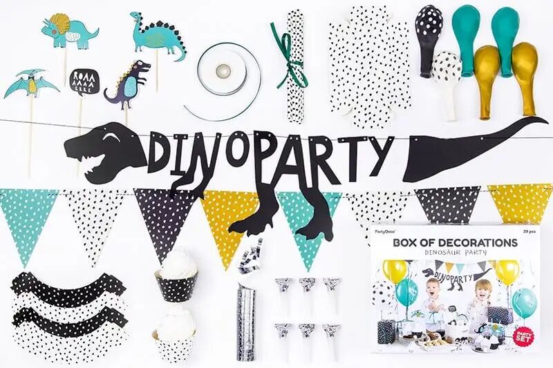 Party Deco Kit décoration anniversaire Thème Dinosaure