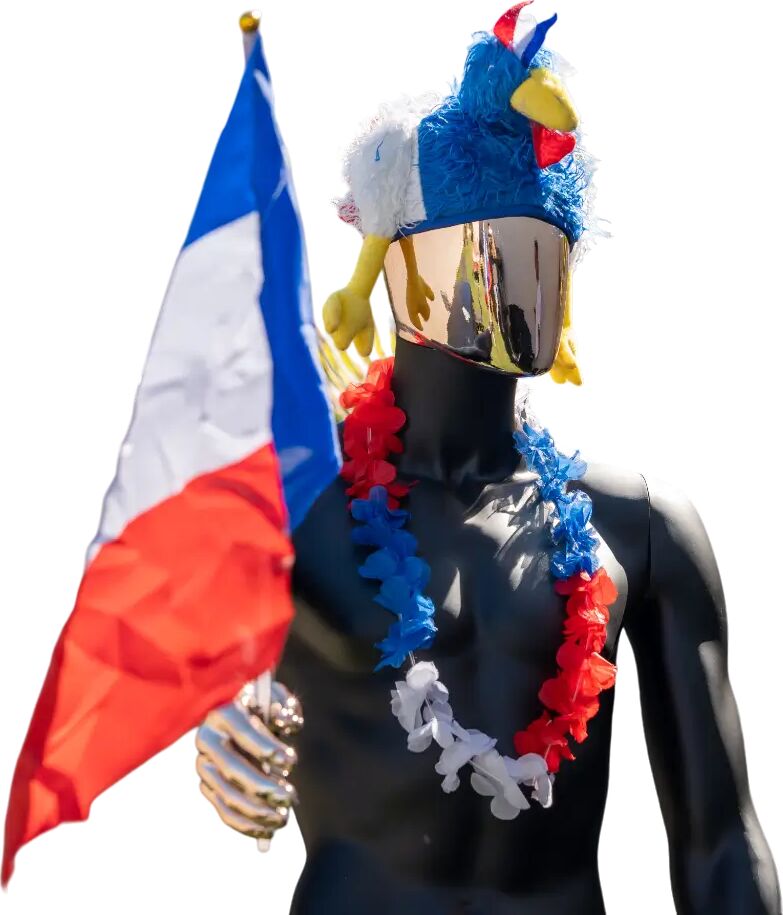 PARTY PRO Collier Hawaïen Tricolore France