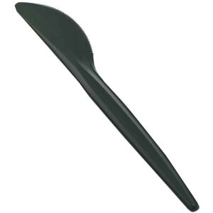 UsoBio 50 Coltelli In Mater-Bi® Compostabili Neri 16 Cm