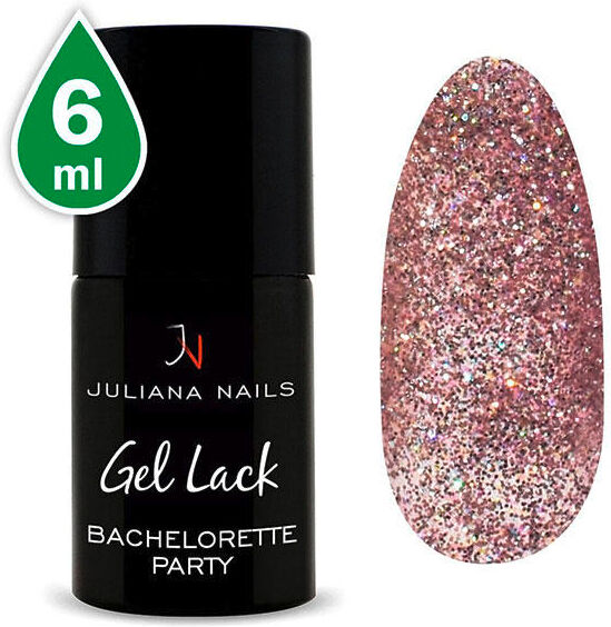 Juliana Nails Gel Lack Glitter/Shimmer Bachelorette Party 6 ml Addio al nubilato