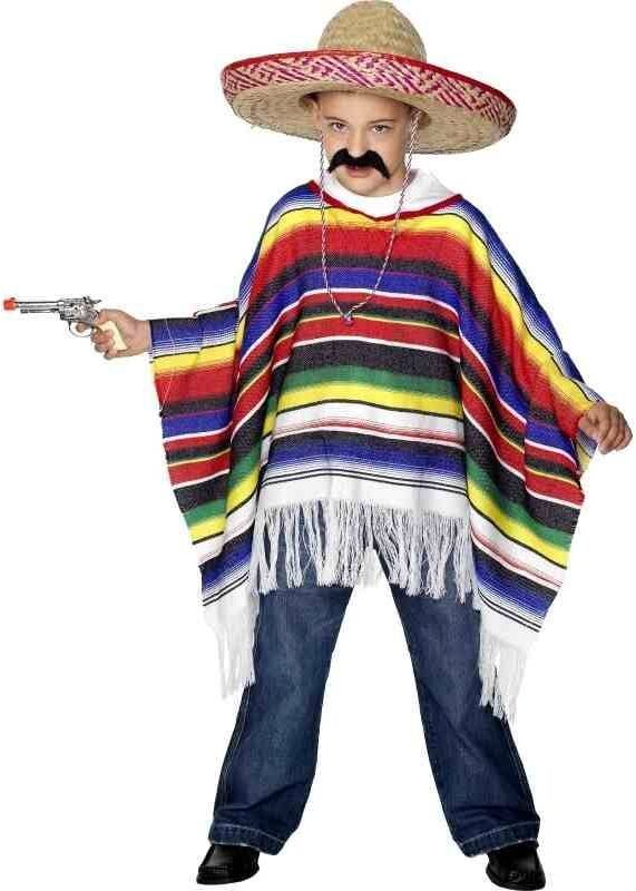 Mexicaanse poncho kind