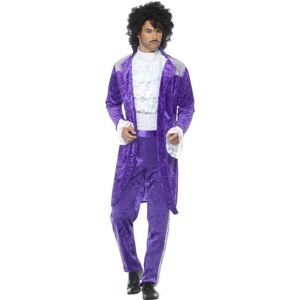 Smiffys Verkleedkleding Purple voor heren