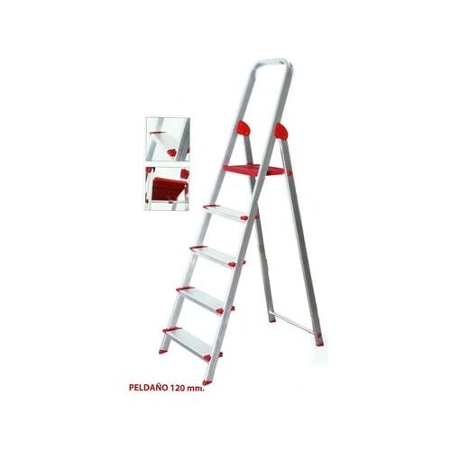 Wurko Huishoudelijke ladder Elite 4P, 12 cm