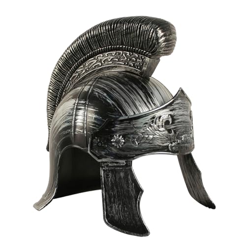 Sweeaau Volwassen Ridder Helm Oude Europese Rollenspel Griekse Romeinse Ridder Hoed Carnaval Party Cosplay Uitvoeringen Kostuum Romeinse Helm Volwassen Romeinse Helm Kostuum Romeinse Helm Met Veer