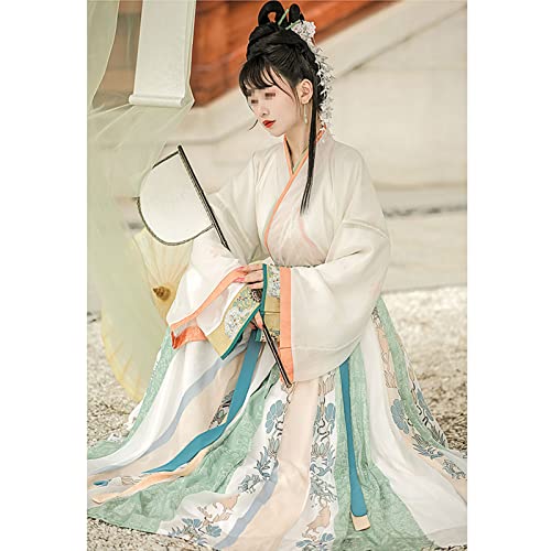 OZMDXKJ Chinese Traditionele Prinses Hanfu-Jurk Chinese Traditionele Oude Hanfu-Cosplay-Outfit, L=165-168cm