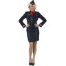 Feestbazaar Stewardess Kostuum Fiona Donkerblauw