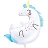 PartyDeco Folieballon Maxi Mylar folieballon gevormd eenhoorn 70 x 75 cm, kleur FB25