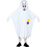 Widmann Kinderkostuum geest, poncho met vriendelijk gezicht en patches, plaid, geest, geest, geest, kostuum, bekleding, themafeest, carnaval, Halloween