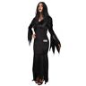 Ciao Morticia Addams kostuum vermomming meisje vrouw volwassen officiële Addams Family (One size)