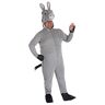 Fun Costumes Donkey Fancy Dress Costume for Adults, Gray Donkey Jumpsuit for Farm Animal Dress-Up or Halloween 4X