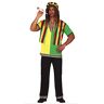 Fiestas GUiRCA Bob Marley & Reggae & Rasta Kostuum   Bobby Reggaeton   Man   Maat 52-54   Carnavalskleding   Verkleedkleding