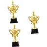 Yardwe 3 Stuks Grappige Trofee Beker Goldendoodle Geschenken Trofee Voor De Kinderprijs Spel Prijsuitreikingen Sport Trofee Kinderen Ster Trofee Star Game-prijs De Medaille Herbruikbaar