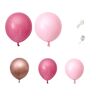 Hundnsney Vklopdsh Pink Balloon Arch Kit Bow Balloons Bruiloft Decor Baby Shower Girl Birthday Volwassenen Party Balloon