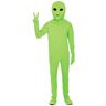 Orion Heren alien space bodysuit themakostuum groen