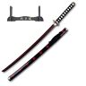 ARUAN Bamboo Anime Swords, Zoro Sword/Kitetsu Sword/Wado Ichimonji Sword/Shusui Sword/Yubashiri Sword/Anime Originele textuur voor rollenspel en verzameling met één displaystandaard, Shusui C