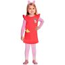 amscan 9905930 Officieel Peppa Pig gelicentieerd kostuum voor kindermeisjes (4-6 jaar)