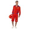 Smiffys Baywatch Beach Men's Lifeguard Costume (L)