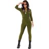 Amscan Kostuum Top Gun Maverick, piloot, jumpsuit, jetpiloot, carnaval