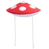 CoolChange Superpaddenstoelhoed voor kinderen, grappige vliegenzwammuts, feesthoed voor paddenstoelkostuum, rood, Eén Maat