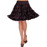 Leg Avenue 2761  2761 Reifrock style Deluxe petticoat Einheitsgröße, Einheitsgröße, Schwarz